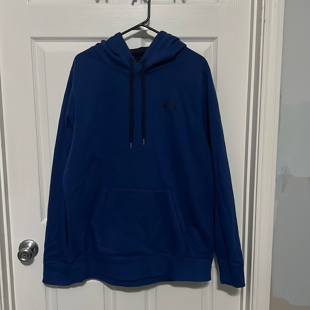 Men’s Under Armour blue hoodie size L